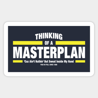 MASTER PLAN Sticker